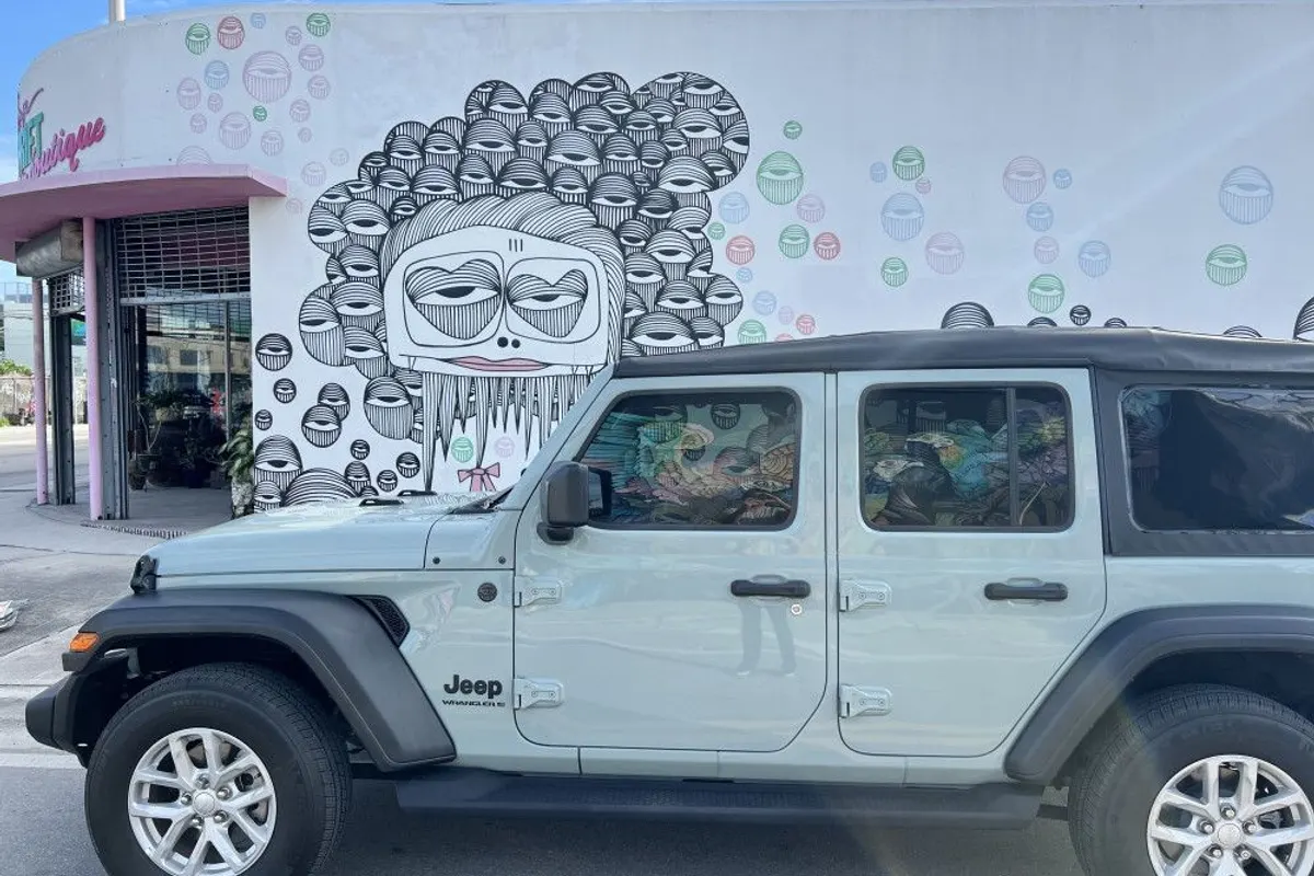 Jeep Wrangler Sport S Unlimited for rent in Miami and Fort Lauderdale
