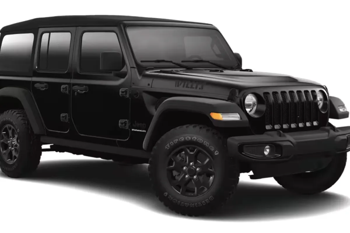 Jeep Wrangler Willys Unlimited for rent in Miami and Fort Lauderdale